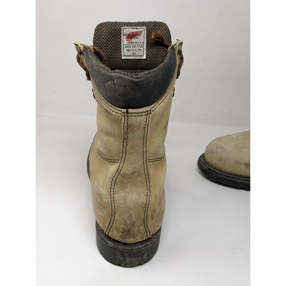 Red Wing 2229 10” Steel Toe Gore-Tex Work Boots Men's Size 8.5 EE Wide USA Made - Picture 9 of 15